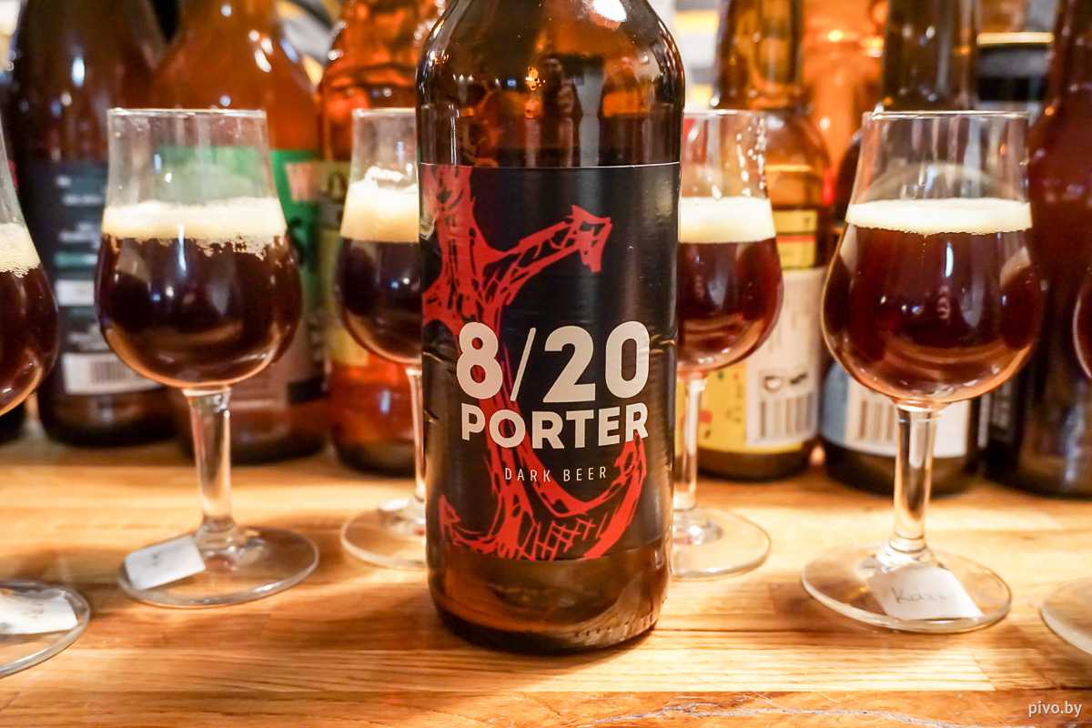 Пивная карта портер 8 20