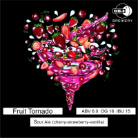 Пиво Fruit Tornado (cherry-strawberry-vanilla)