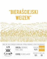 Пиво BIERAŠCIEJSKI WEIZEN