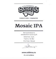 Пиво Mosaic IPA