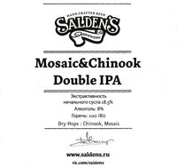 Пиво Mosaic & Chinook Double IPA