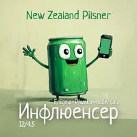 Пиво Инфлюенсер: Enigma+Riwaka+Hallertau Blanc