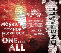 Пиво ONE FOR ALL: MOSAIC