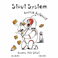 Пиво Stout System: Cookie Asteroid Пиво Stout System: Cookie Asteroid