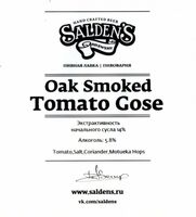 Пиво Oak Smoked Tomato Gose Пиво Oak Smoked Tomato Gose