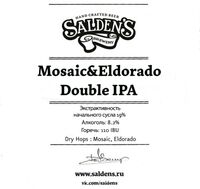 Пиво Mosaic & Eldorado Double IPA