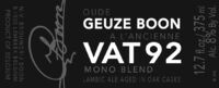 Пиво Oude Geuze Boon à l'Ancienne - Vat 92 Mono Blend