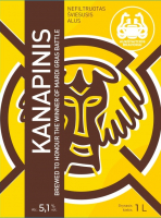 Пиво Kanapinis Šviesusis/ Kanapinis Light