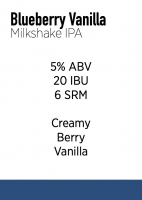 Пиво Blueberry Vanilla IPA