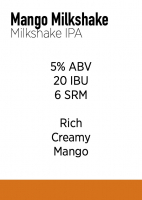 Пиво Mango Milkshake IPA Пиво Mango Milkshake IPA