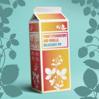Пиво Foggy Strawberry And Vanilla Milkshake IPA