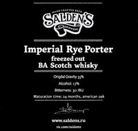 Пиво Imperial Rye Porter (freezed-out) BA Scotch Whisky
