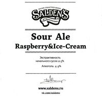 Пиво Sour Ale Ice-Cream & Raspberry