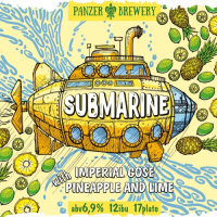 Пиво Submarine Ананас/Лайм Пиво Submarine Ананас/Лайм