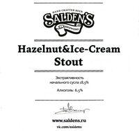Пиво Hazelnut & Ice-Cream Stout Пиво Hazelnut & Ice-Cream Stout