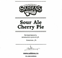 Пиво Sour Ale Cherry Pie