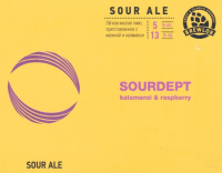 Пиво Sourdept Kalamansi & Raspberry Пиво Sourdept Kalamansi & Raspberry
