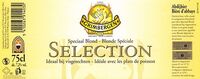 Пиво Grimbergen Selection Speciaal Blond / Blonde Spéciale