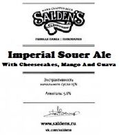 Пиво Imperial Sour Ale With Cheesecakes, Mango And Guava