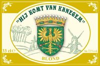 Пиво Hij Komt Van Kanegem Blond