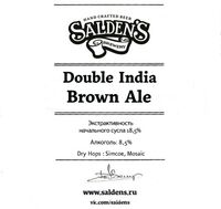 Пиво Double India Brown Ale