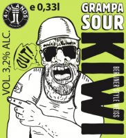 Пиво Grampa Sour Kiwi Berliner Weisse Пиво Grampa Sour Kiwi Berliner Weisse