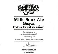 Пиво Milk Sour Ale Guava Extra Fruit Version