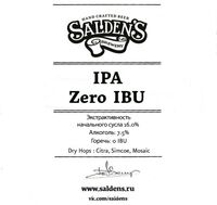 Пиво IPA Zero IBU