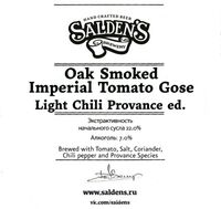 Пиво Oak Smoked Imperial Tomato Gose Light Chili Provence Edition