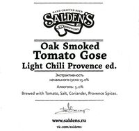 Пиво Oak Smoked Tomato Gose Light Chili Provence Edition