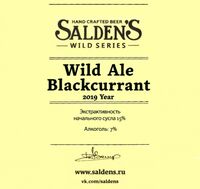 Пиво Wild Ale Blackcurrant (2019 year)