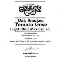 Пиво Oak Smoked Tomato Gose Light Chili Mexican Edition