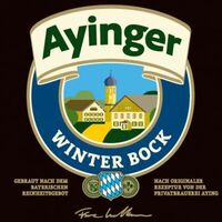 Пиво Ayinger Winter Bock (2021)