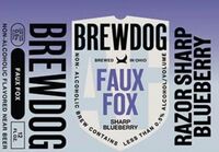 Пиво Faux Fox Blueberry