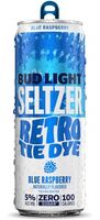 Пиво Bud Light Seltzer Retro Tie Dye Blue Raspberry