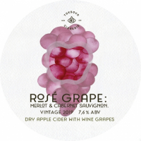 Пиво Rosé Grape: Merlot & Cabernet Sauvignon. Vintage 2019