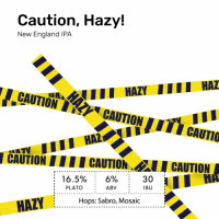 Пиво Caution, Hazy!