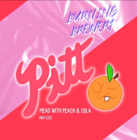 Пиво Pitt Mead With Peach & Cola