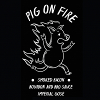 Пиво PIG ON FIRE smoked bacon, bourbon and BBQ sauce