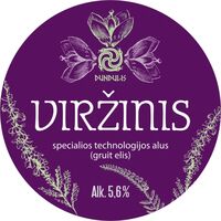 Пиво Viržinis 2022 Пиво Viržinis 2022