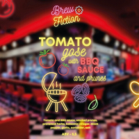 Пиво Tomato Gose with BBQ Sauce and Prunes