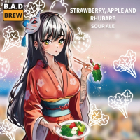 Пиво STRAWBERRY, APPLE AND RHUBARB