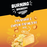 Пиво Сухарики с Сыром Пармезан