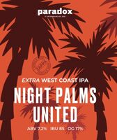 Пиво Night Palms United. Single Hop Zappa