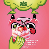 Пиво Marshmallow Cake With Strawberry