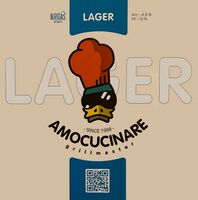 Пиво LAGER AMOCUCINARE Пиво LAGER AMOCUCINARE