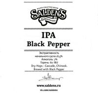 Пиво IPA Black Pepper