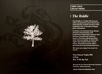 Пиво The Riddle Пиво The Riddle