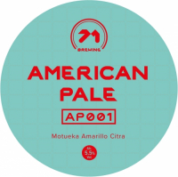 Пиво American Pale : Citra Amarillo Motueka