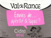Пиво Val de Rance Cidre Rose